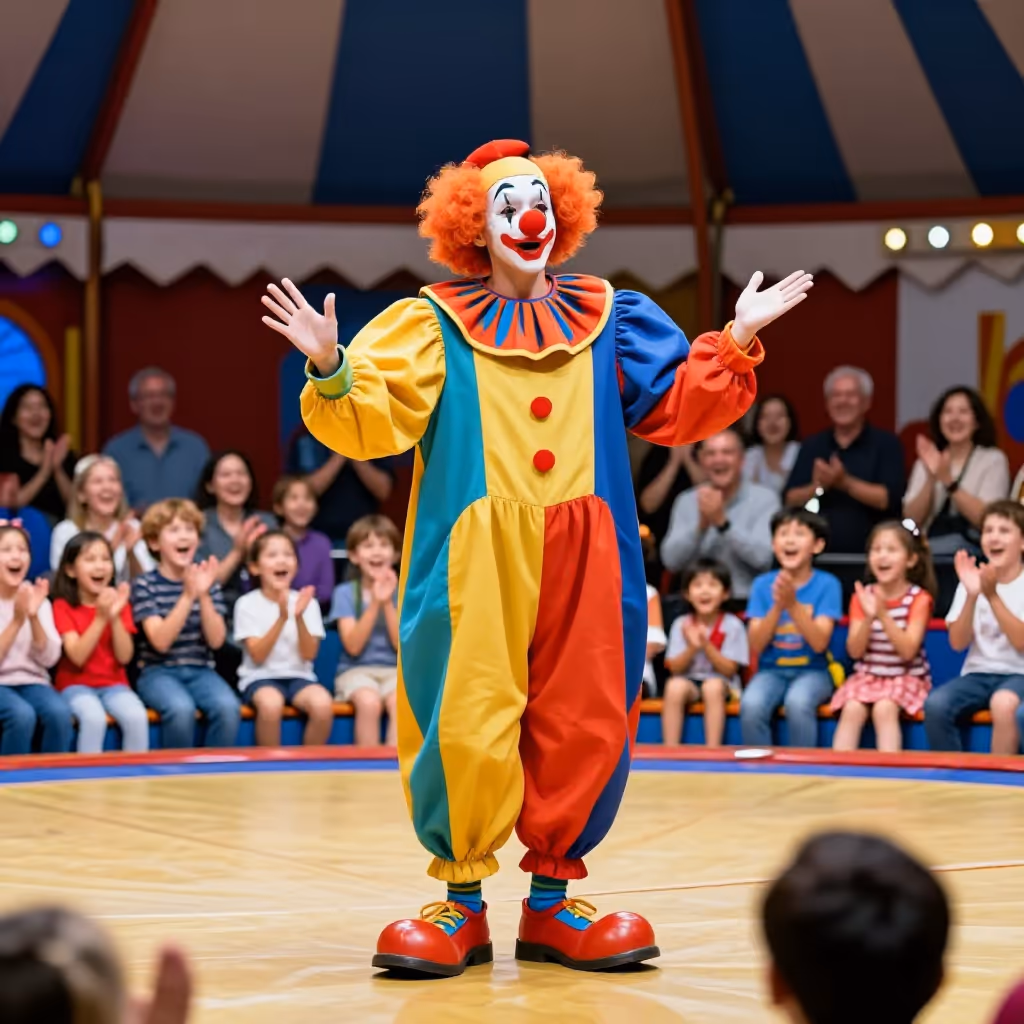 Visual example for Clown: der Clown