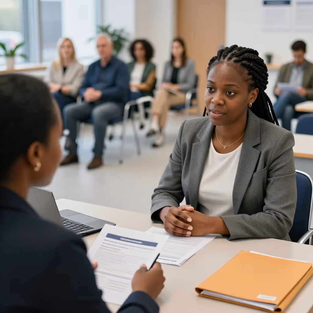 Visual example for Jobcenter