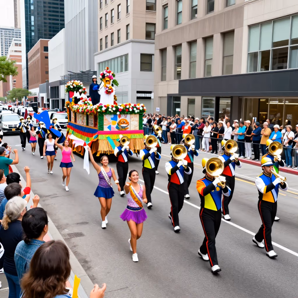 Visual example for Parade: die Parade