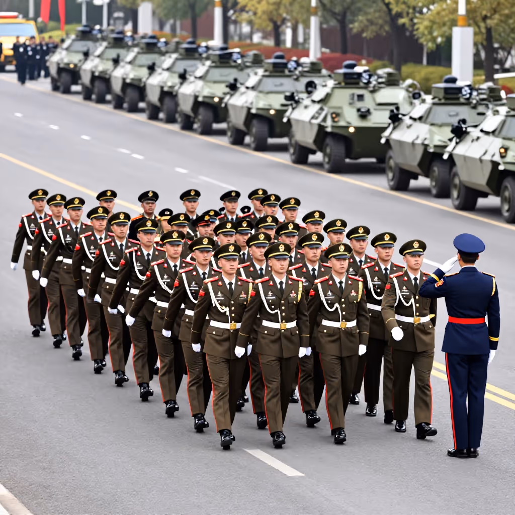 Visual example for Parade: die Parade