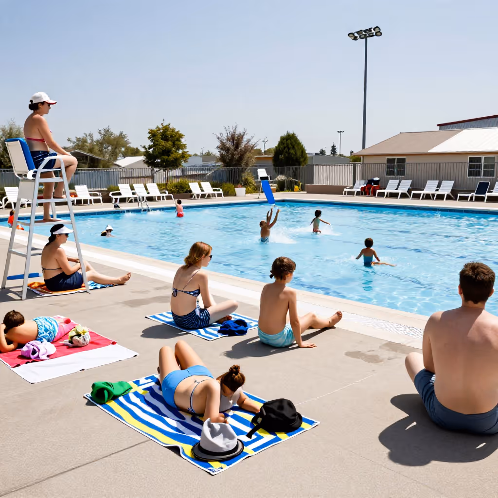 Visual example for Freibad: das Freibad