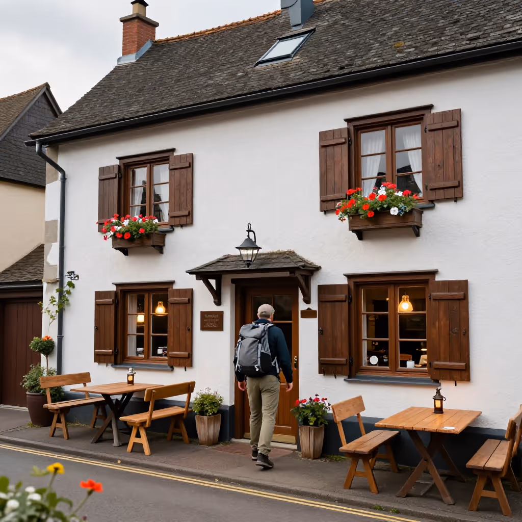 Visual example for Gasthaus: das Gasthaus