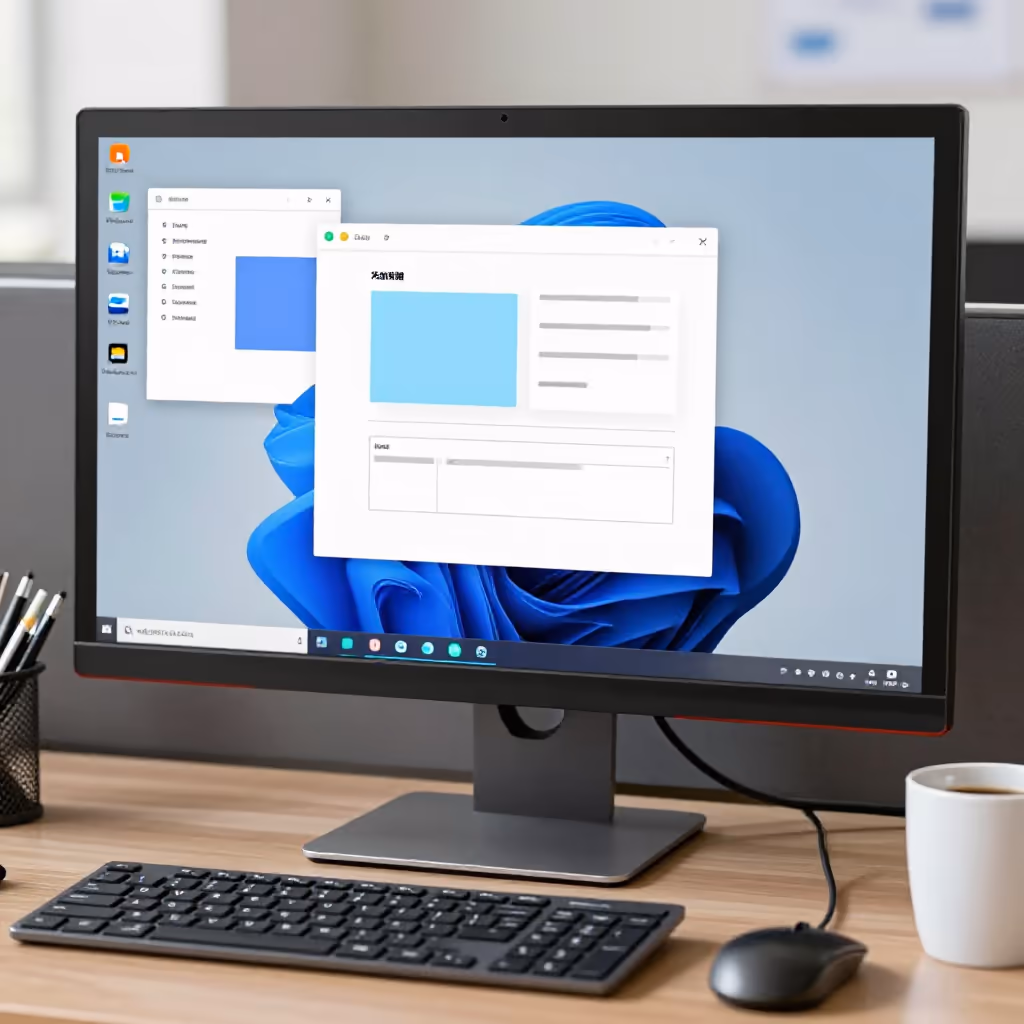 Visual example for Desktop: der Desktop