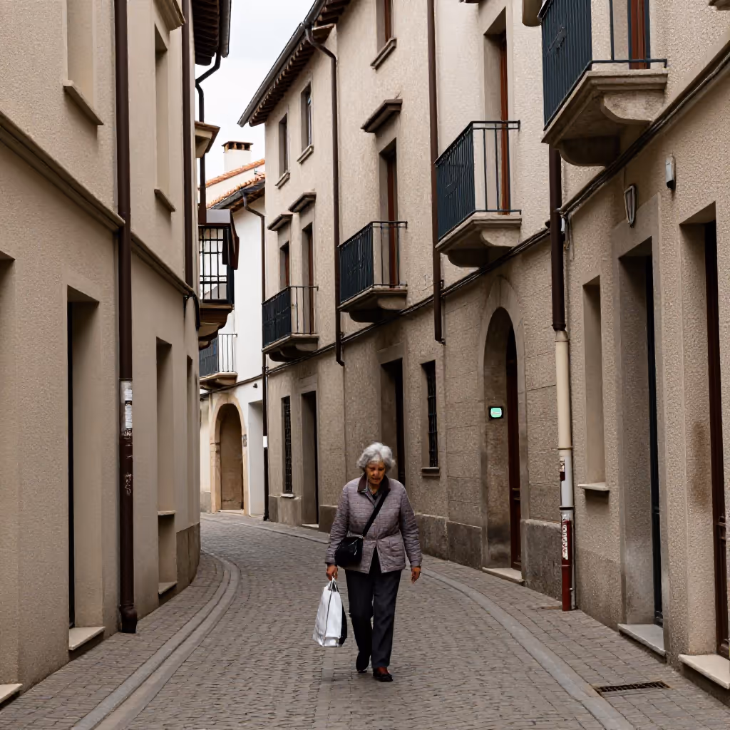 Visual example for Gasse: die Gasse