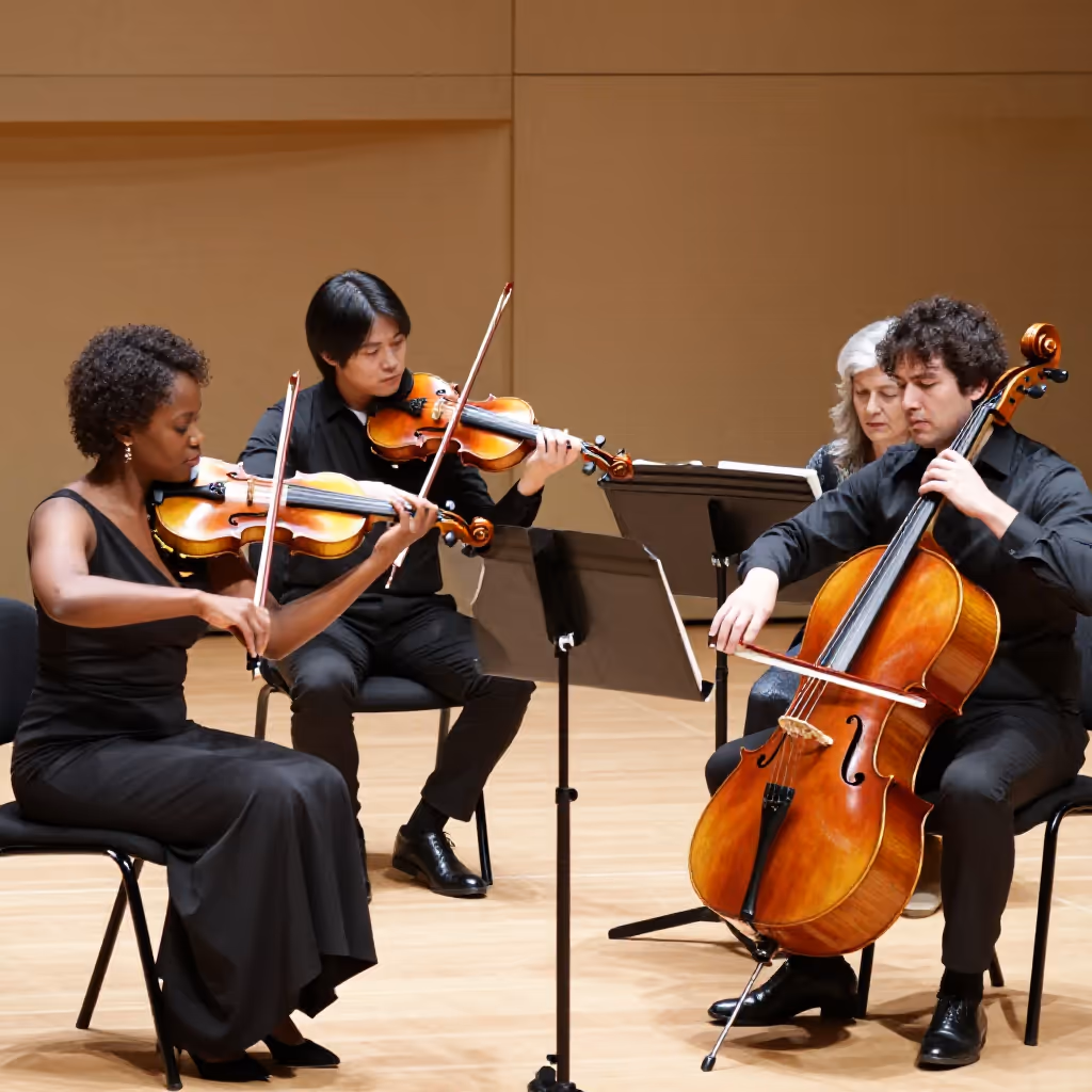 Visual example for Quartett: das Quartett