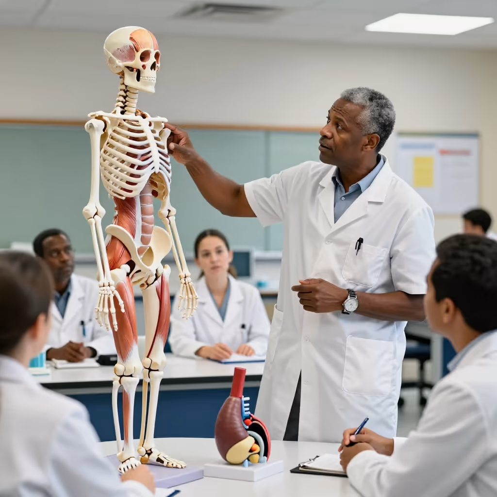 Visual example for Anatomie: die Anatomie