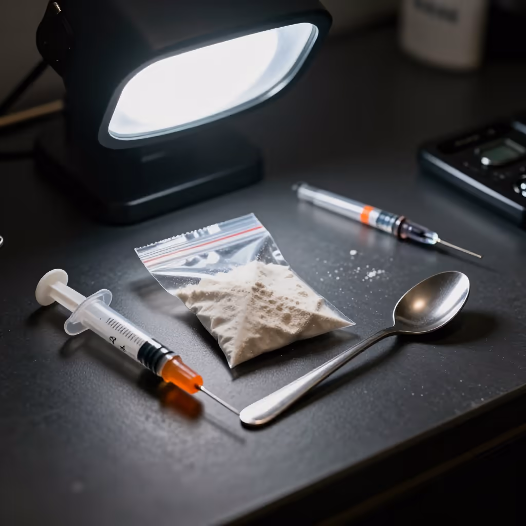 Visual example for Heroin: das Heroin