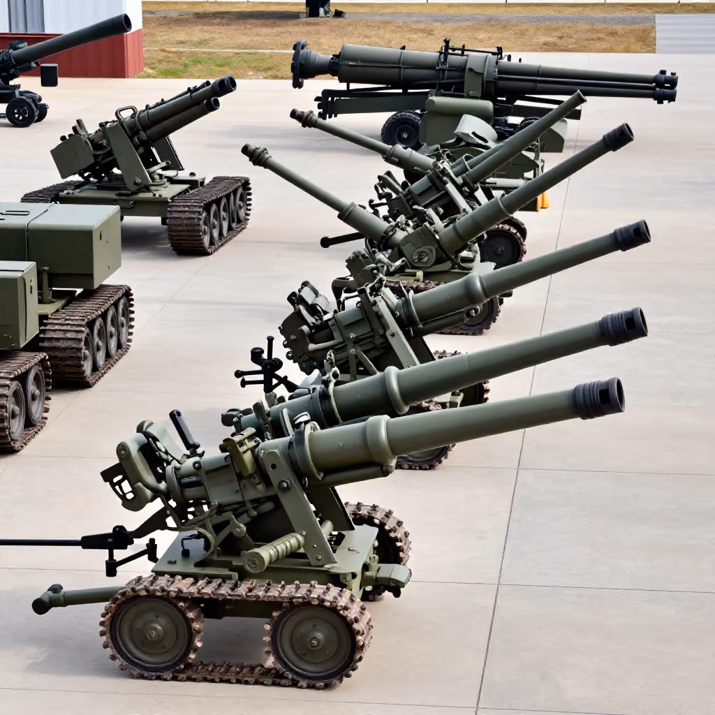 Visual example for Artillerie: die Artillerie
