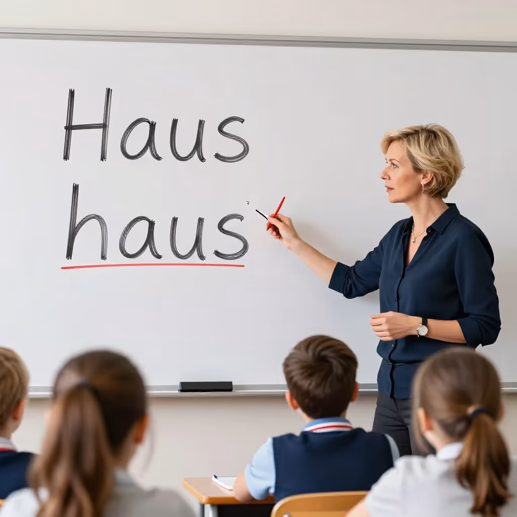 Visual example for Rechtschreibung: die Rechtschreibung