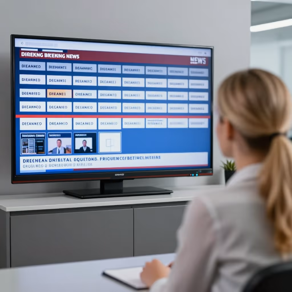 Visual example for Ticker: Ticker
