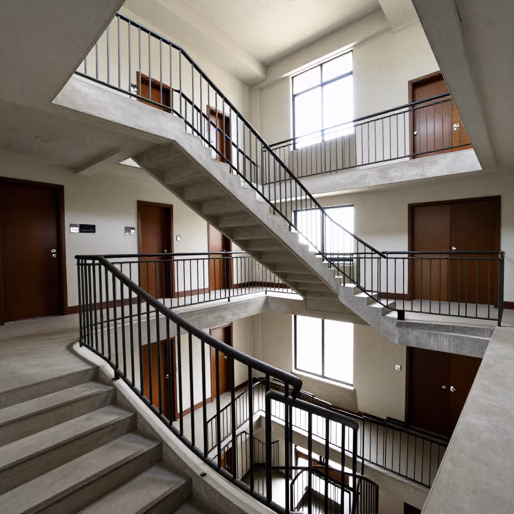Visual example for Treppenhaus: das Treppenhaus