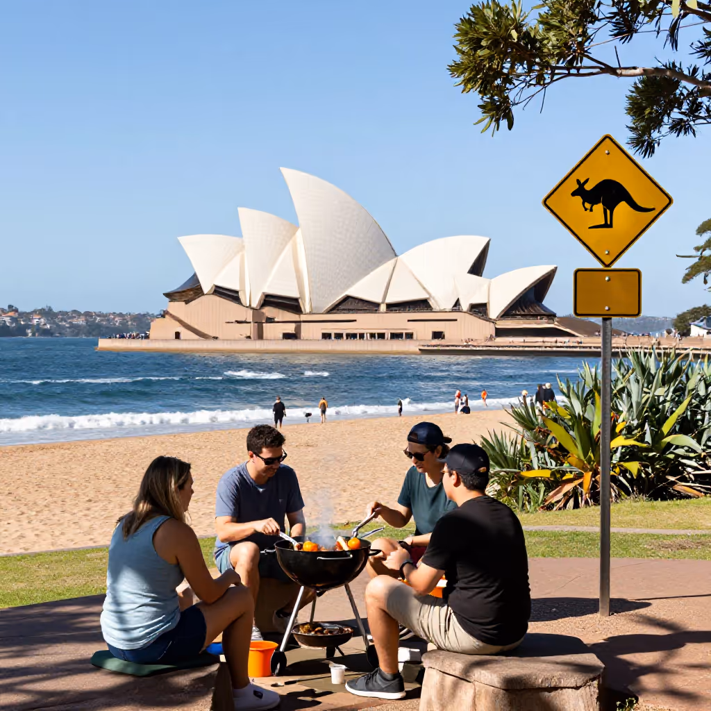 Visual example for australisch