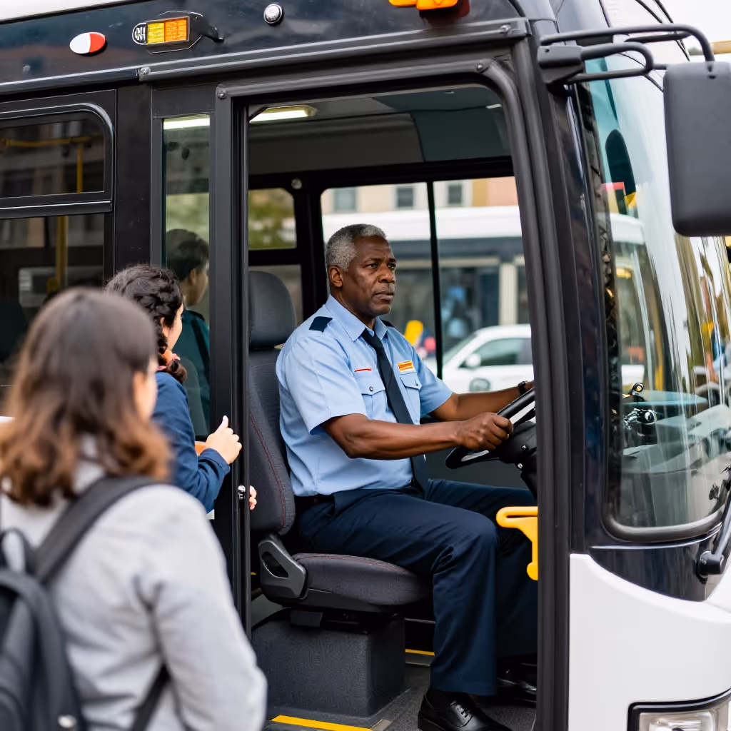 Visual example for Busfahrer: der Busfahrer