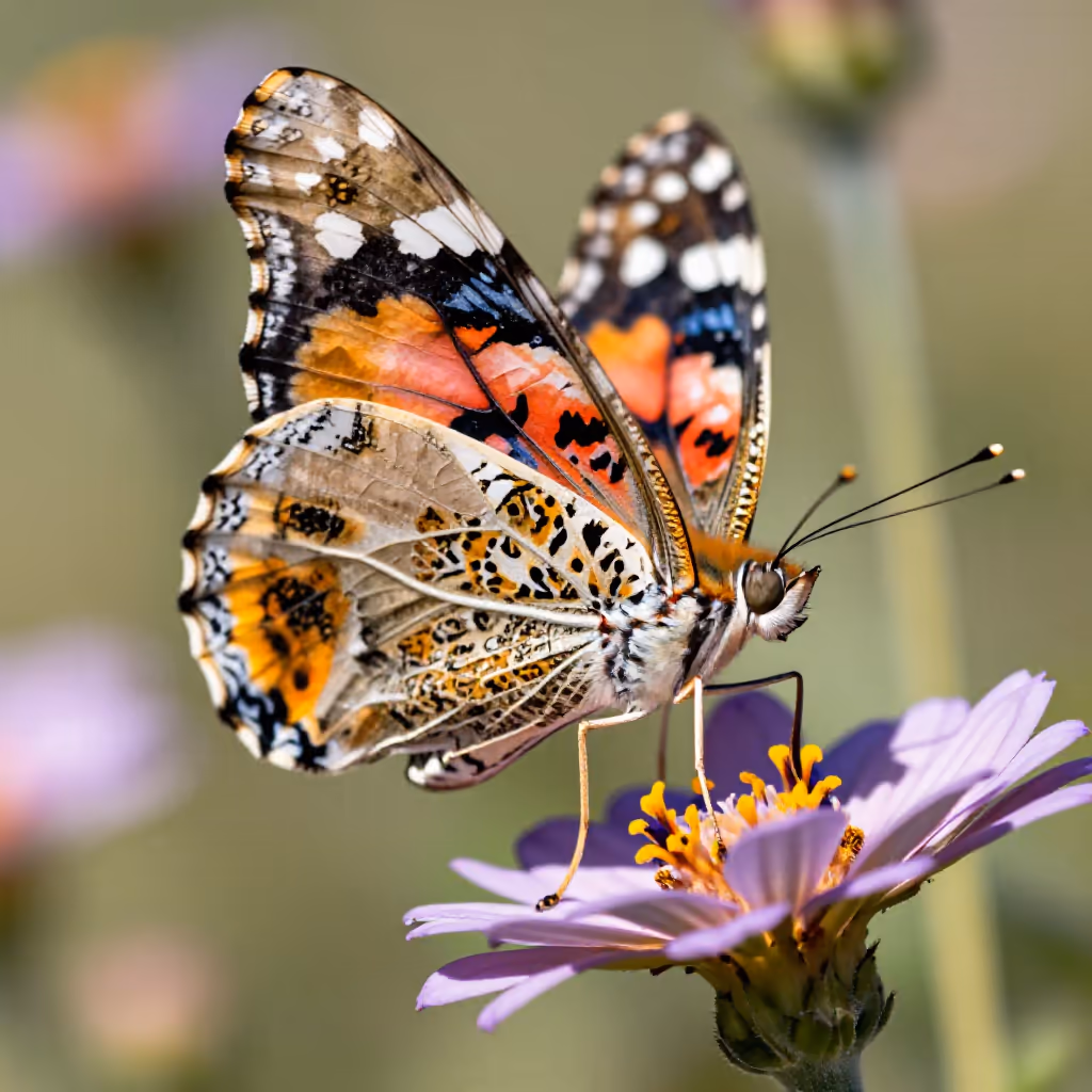 Visual example for Schmetterling