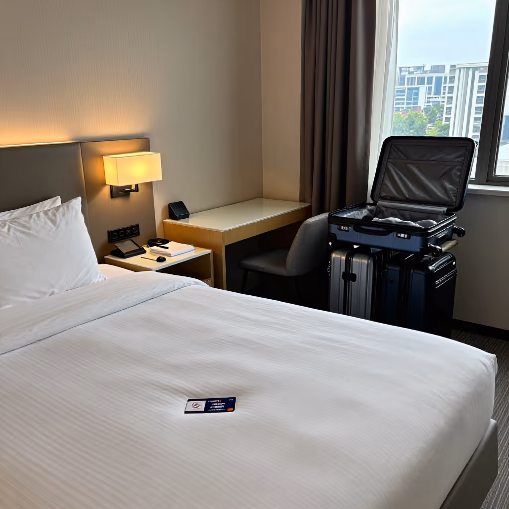 Visual example for Hotelzimmer: das Hotelzimmer