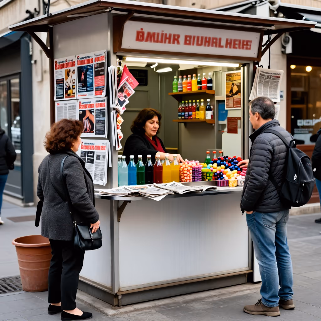 Visual example for Kiosk: der Kiosk