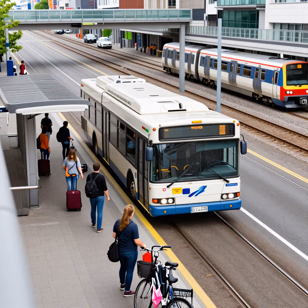 Visual example for Verkehrsmittel: das Verkehrsmittel