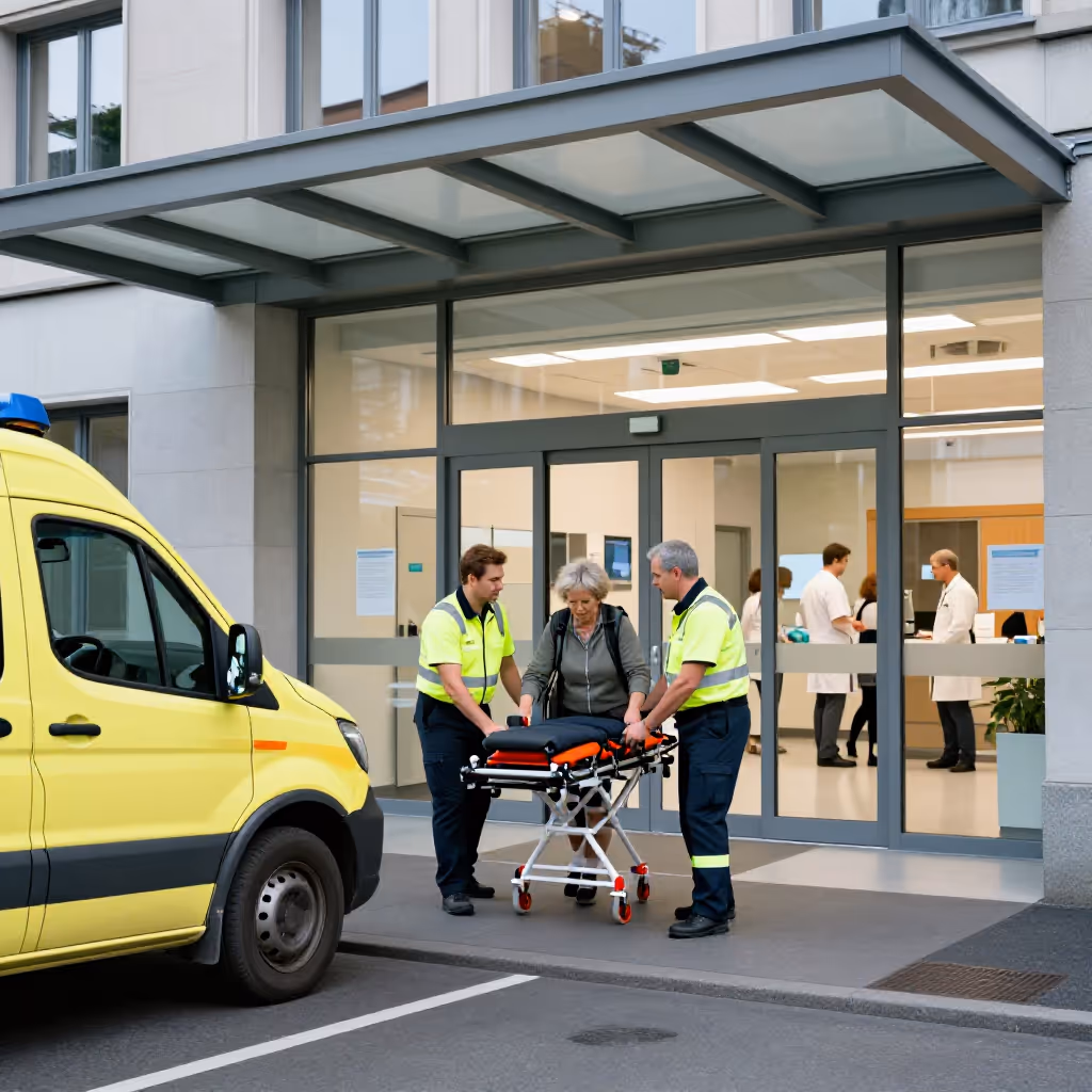 Visual example for Spital: das Spital