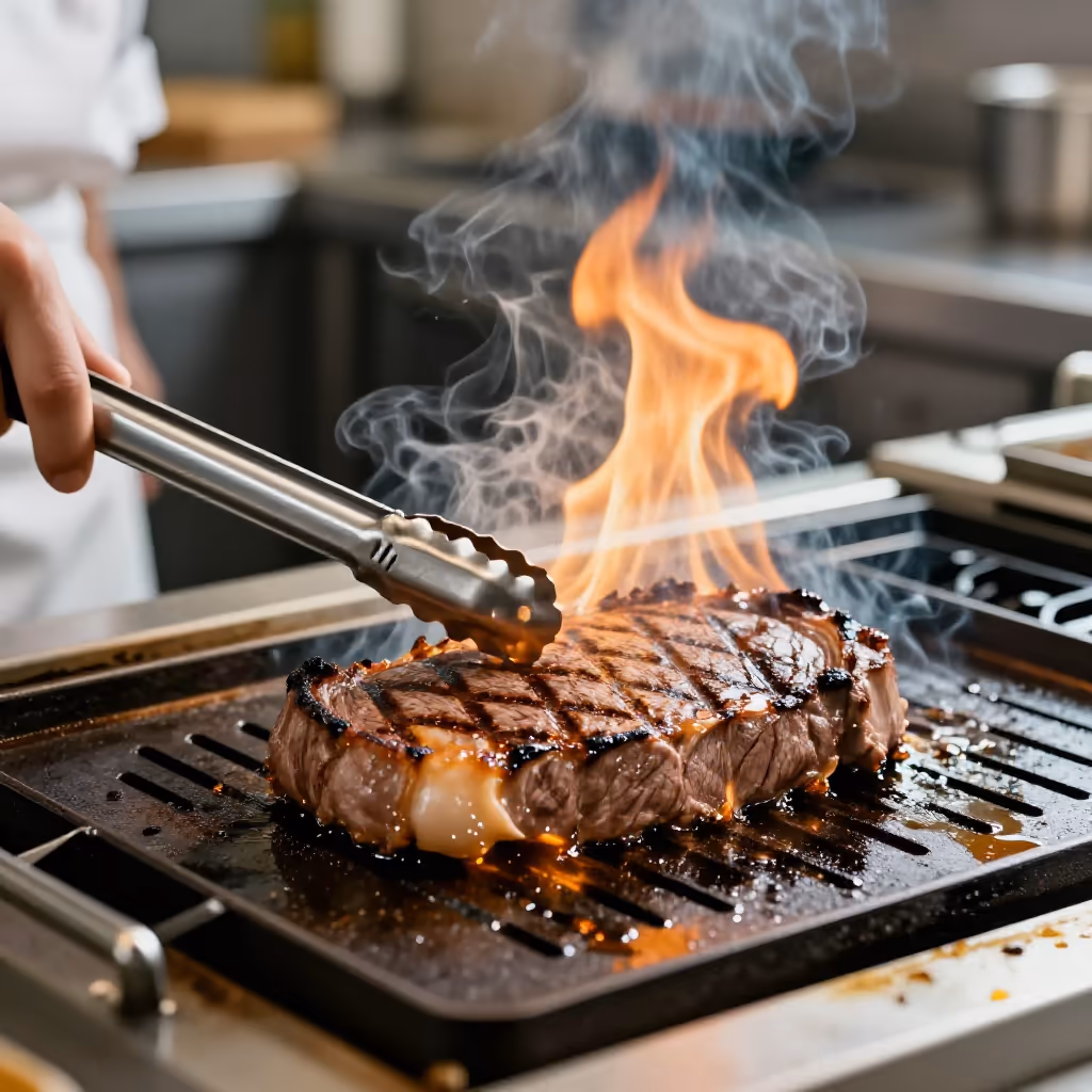 Visual example for Steak: das Steak