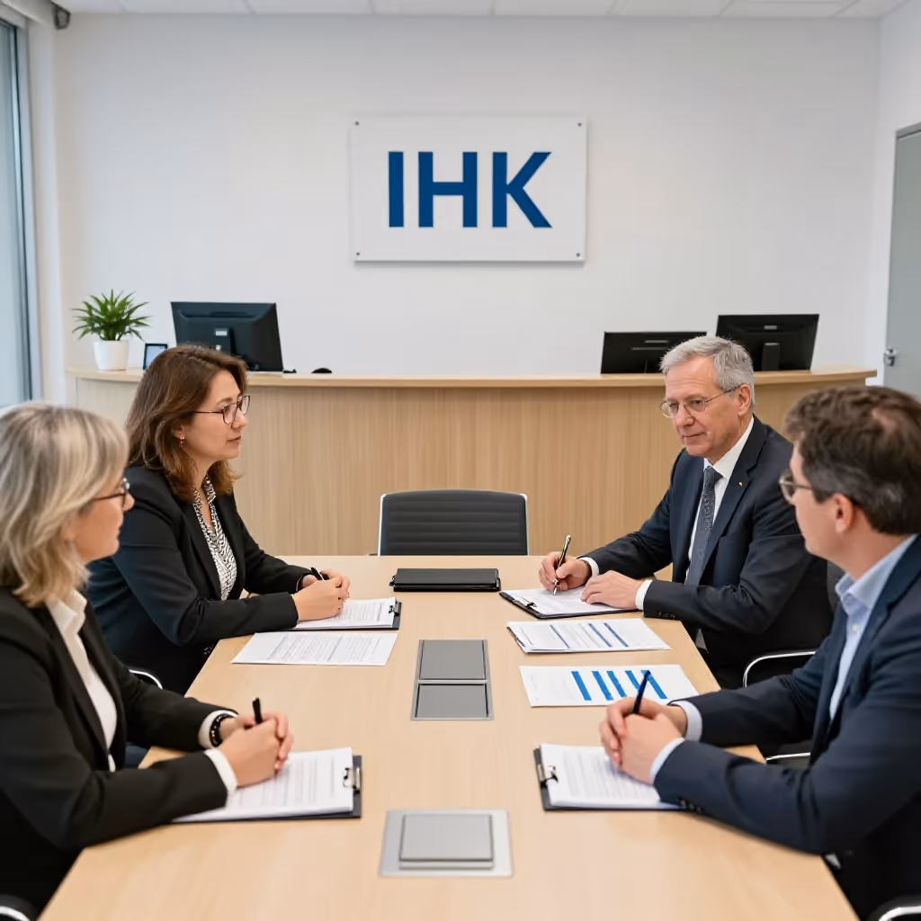 Visual example for Handelskammer: die Handelskammer