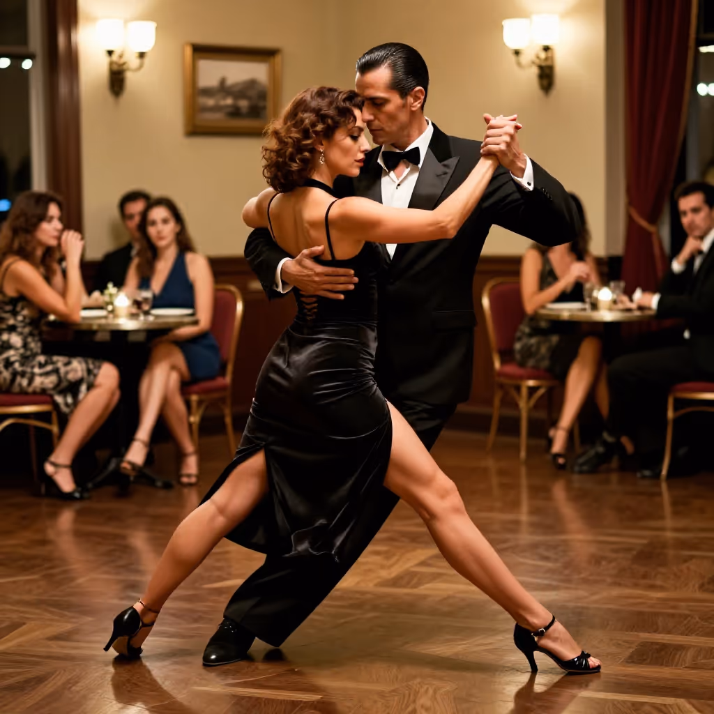 Visual example for Tango: der Tango