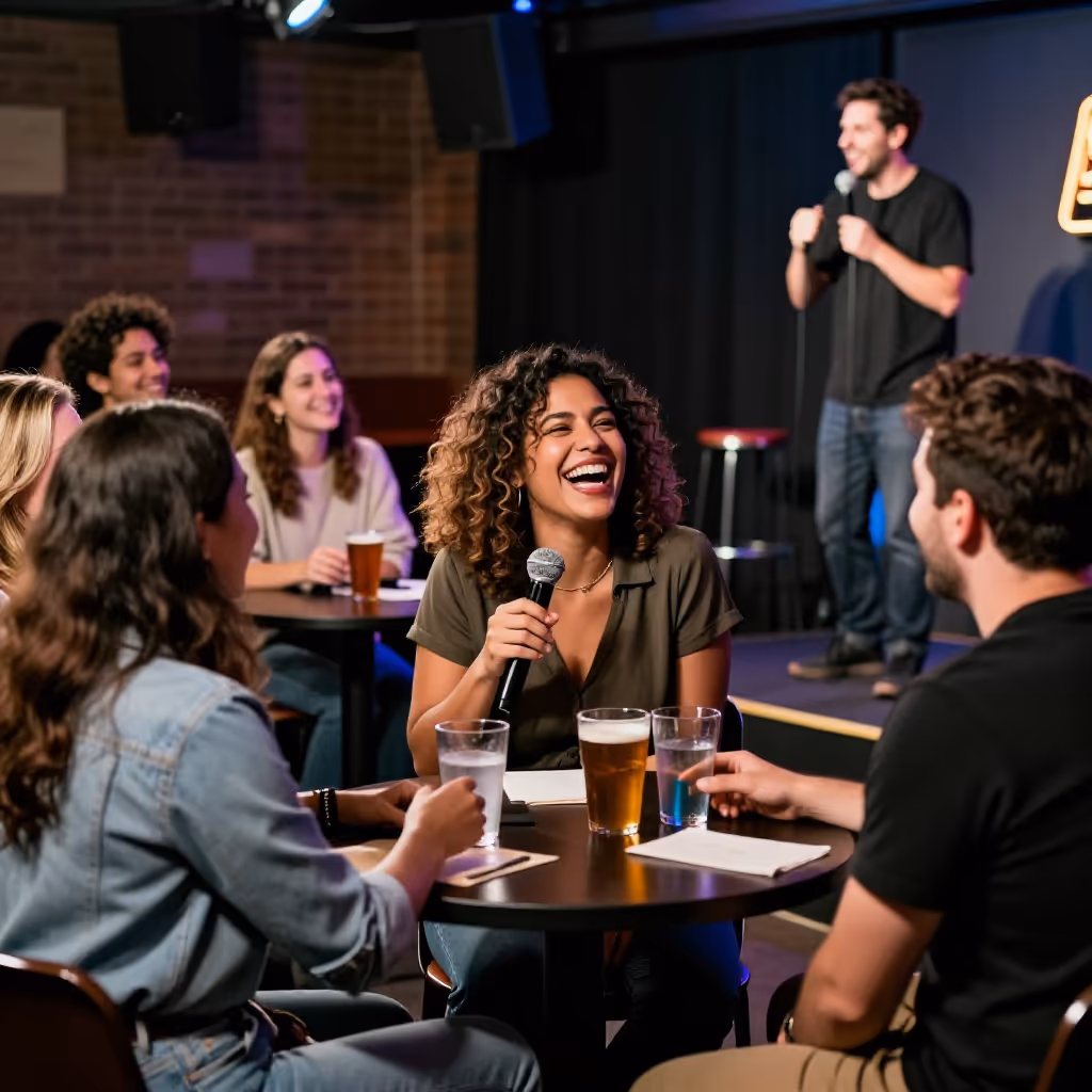 Visual example for amüsant: amüsant