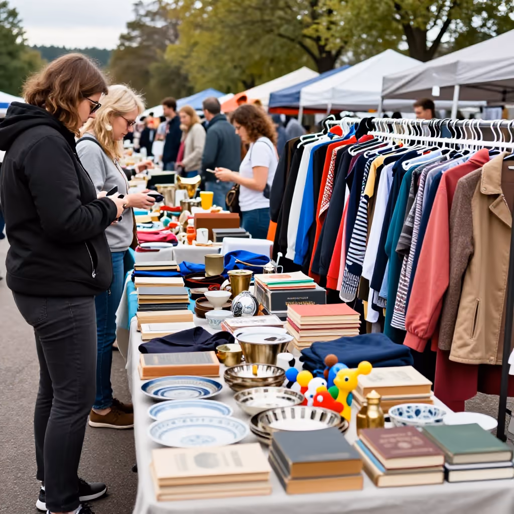 Visual example for Flohmarkt: der Flohmarkt