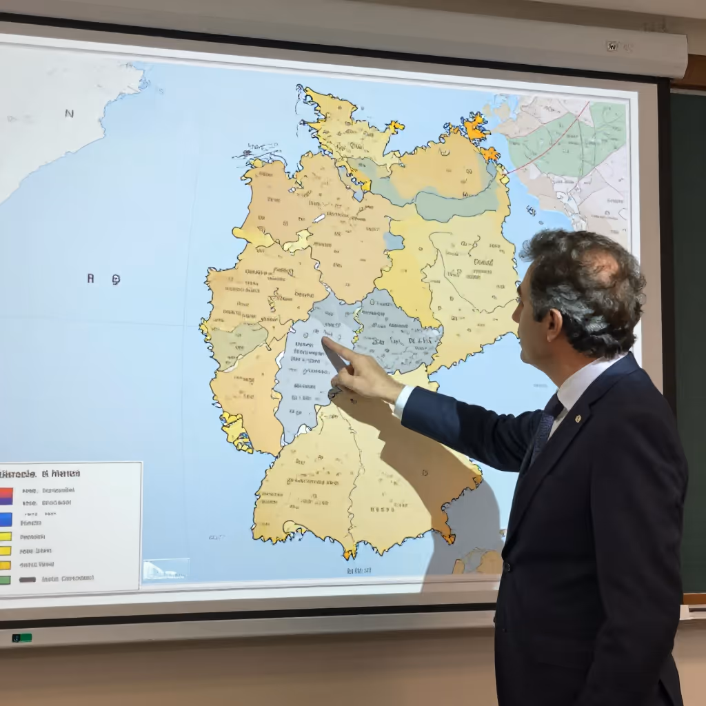Visual example for Südosten: der Südosten