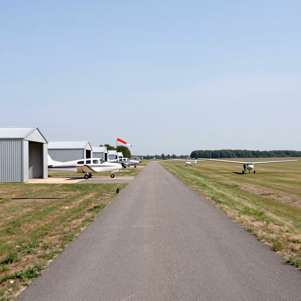 Visual example for Flugplatz: der Flugplatz