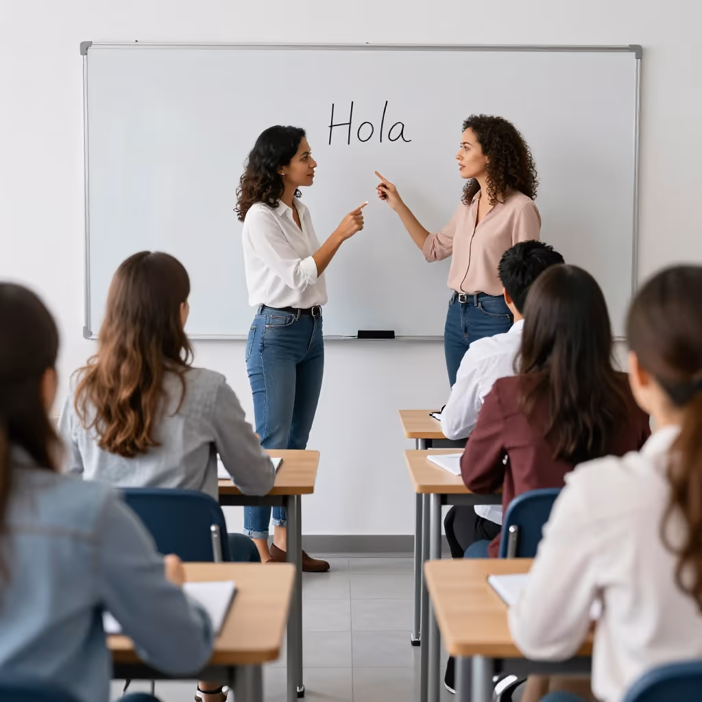 Visual example for Fremdsprache