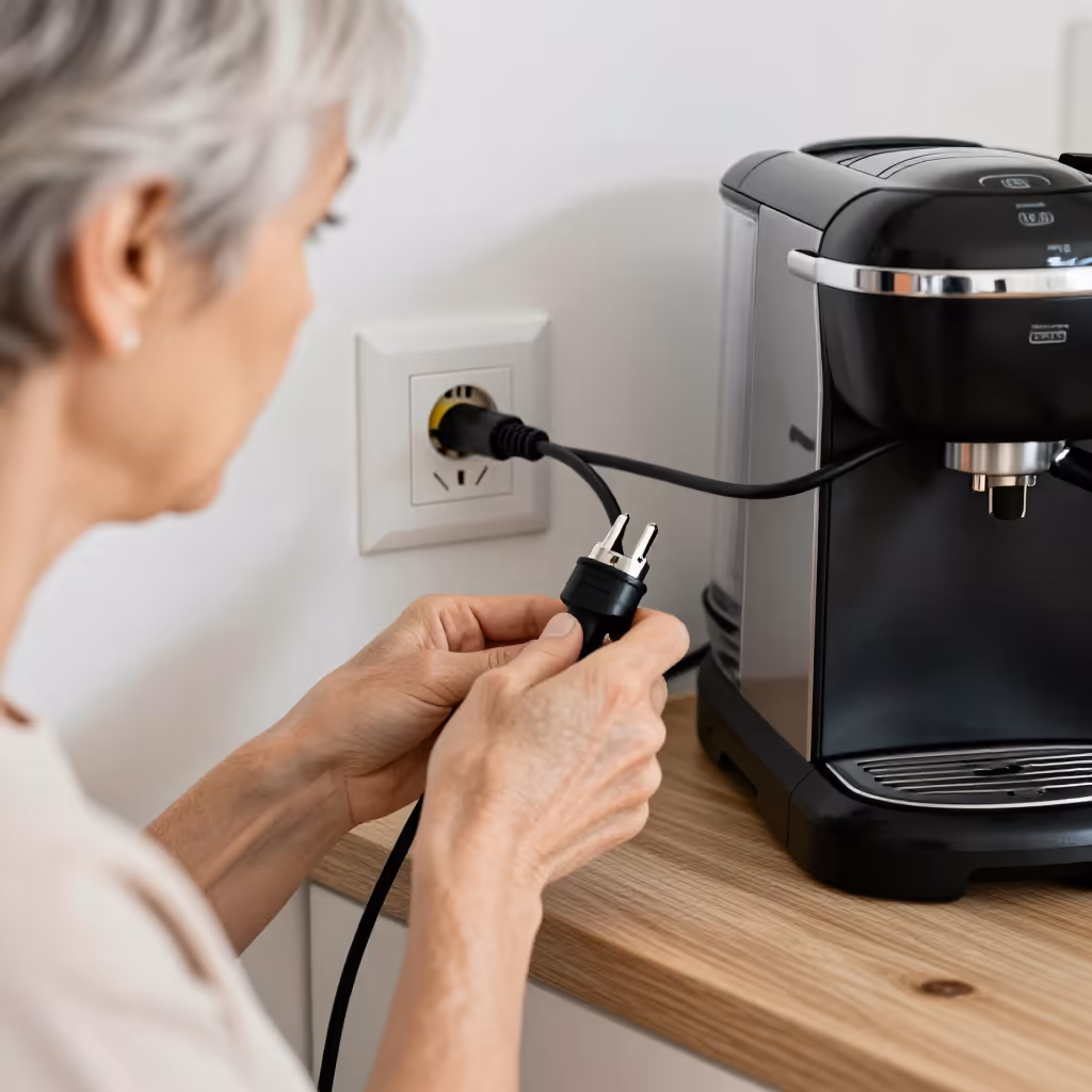 Visual example for Stecker: der Stecker