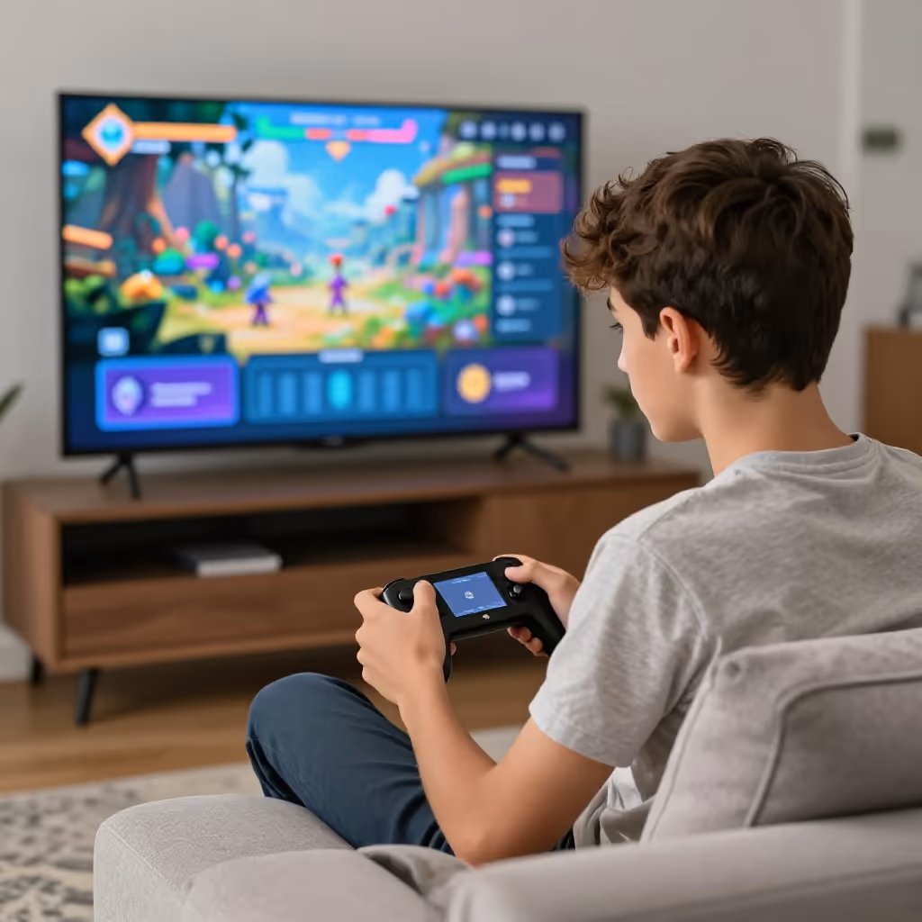 Visual example for Videospiel: das Videospiel