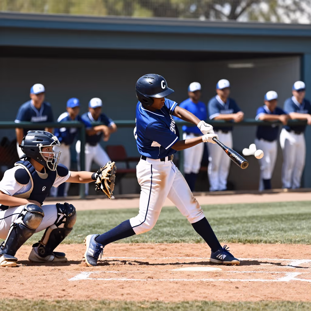 Visual example for Baseball: der Baseball