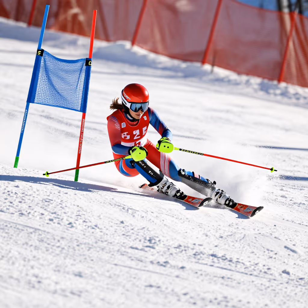 Visual example for Slalom: der Slalom