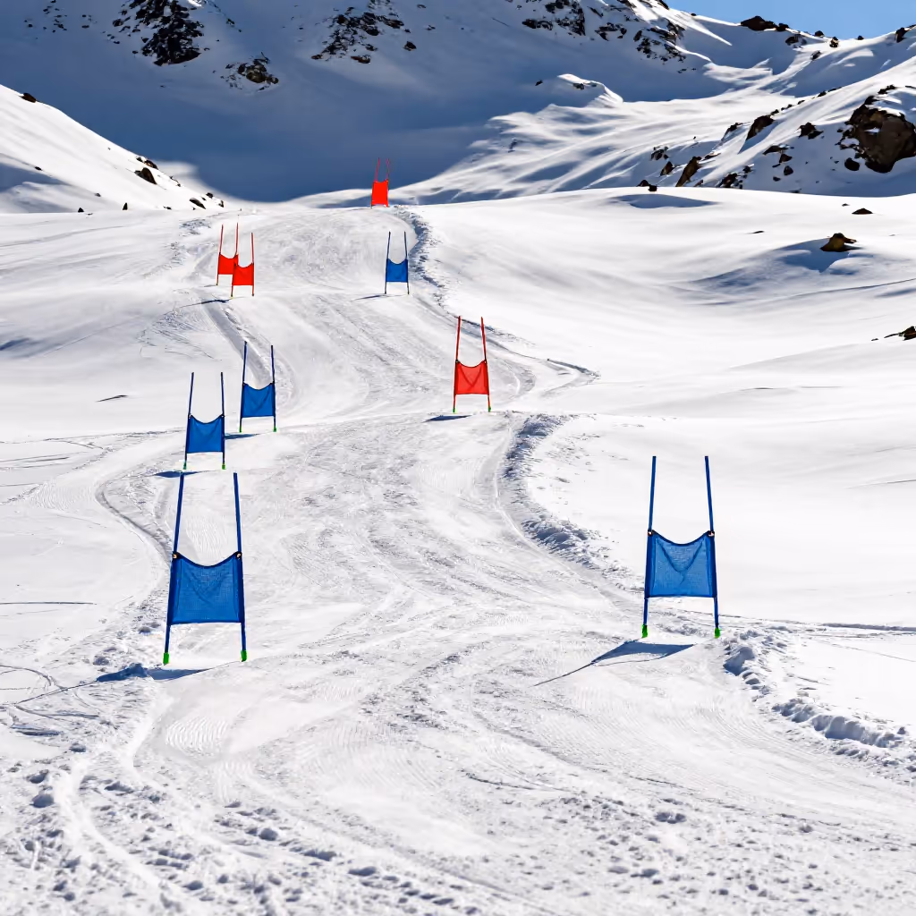 Visual example for Slalom: der Slalom