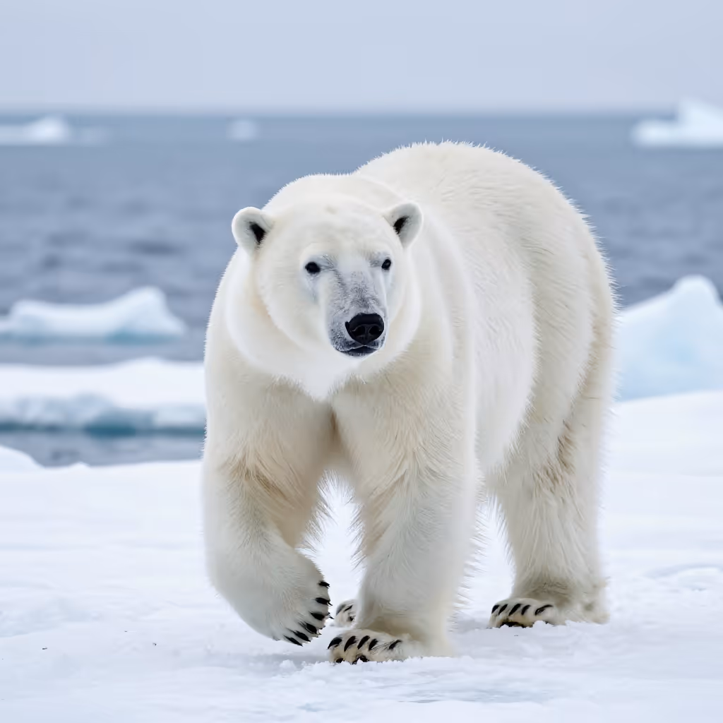 Visual example for Eisbär: der Eisbär