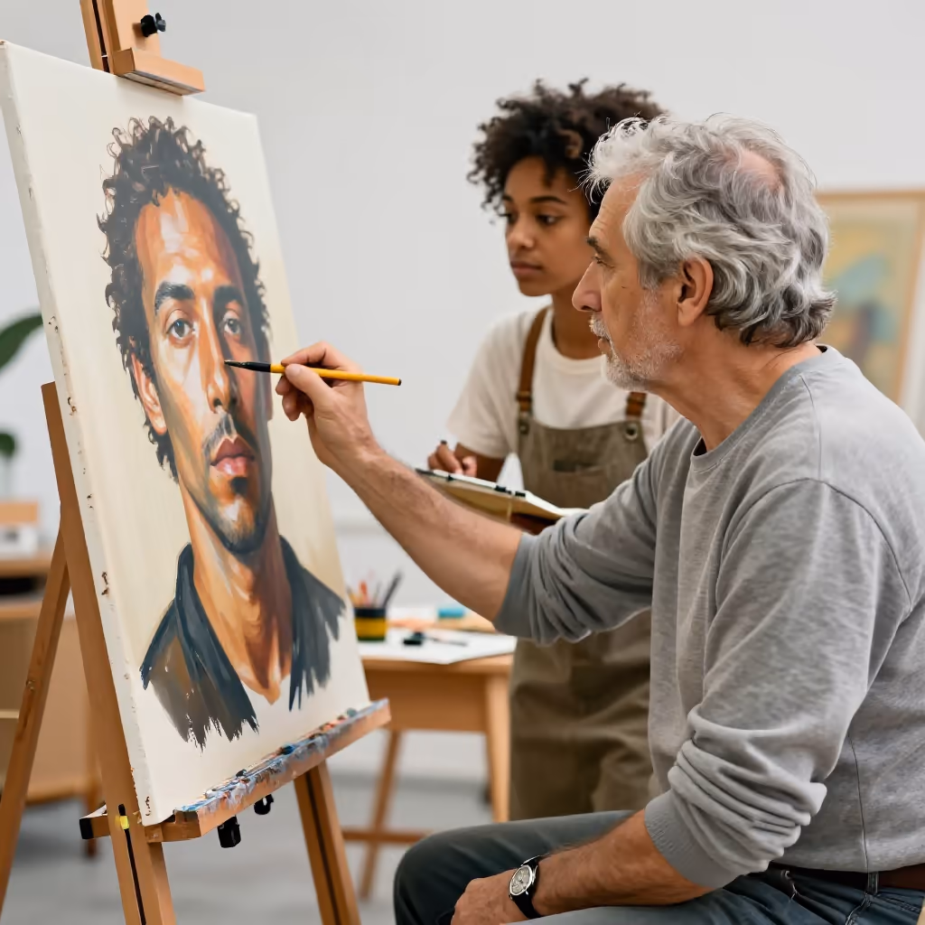 Visual example for Portrait: das Portrait