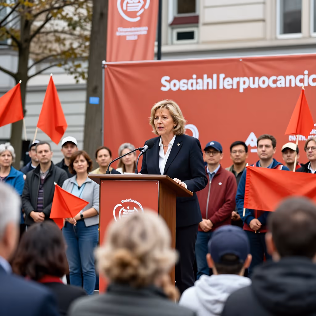 Visual example for sozialdemokratisch: sozialdemokratisch