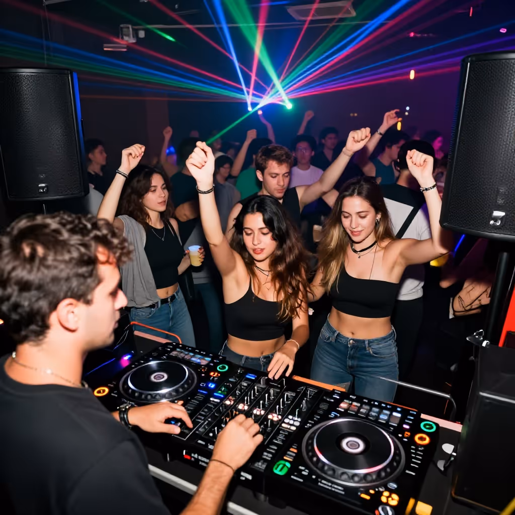 Visual example for Techno: der Techno