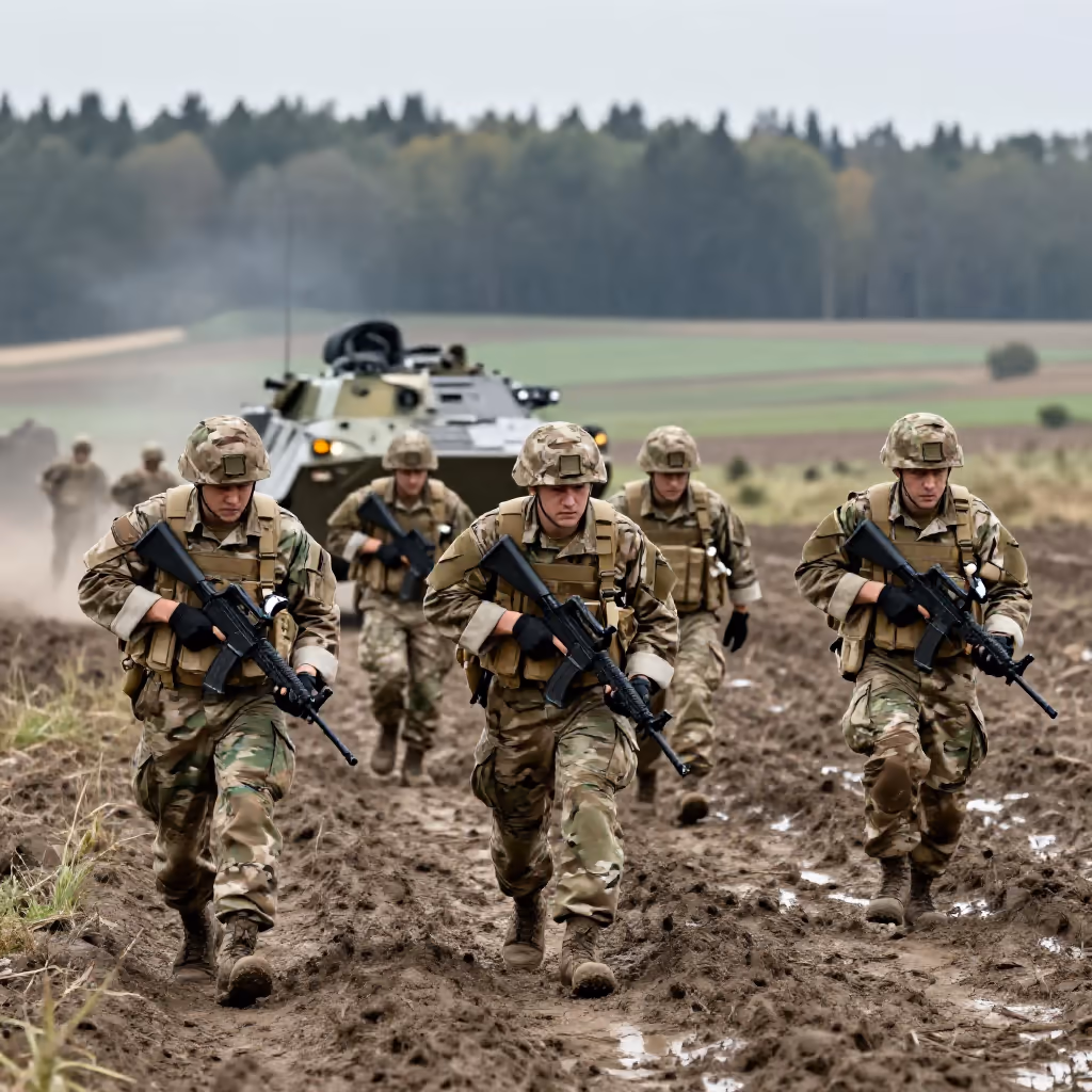 Visual example for Vormarsch: der Vormarsch