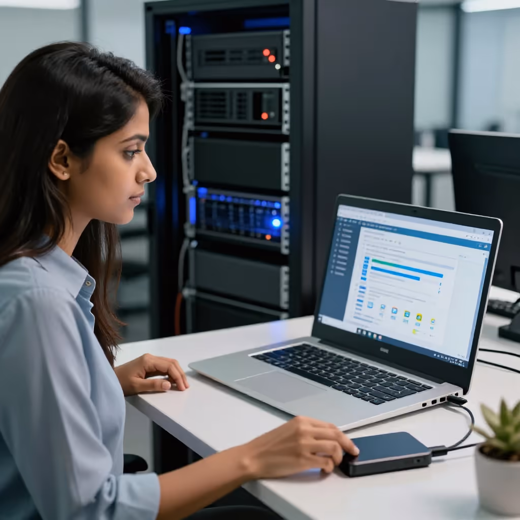 Visual example for Backup: das Backup