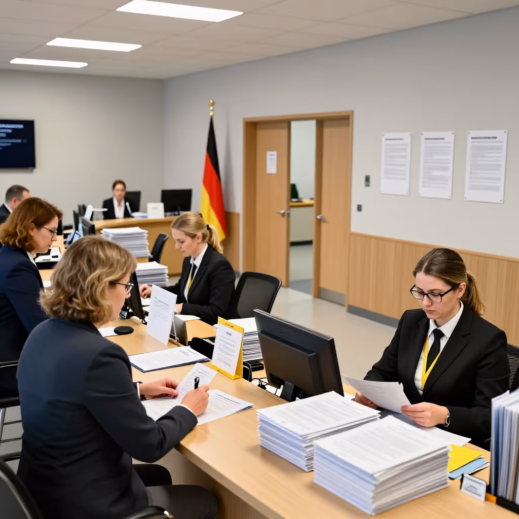 Visual example for Landesamt: das Landesamt