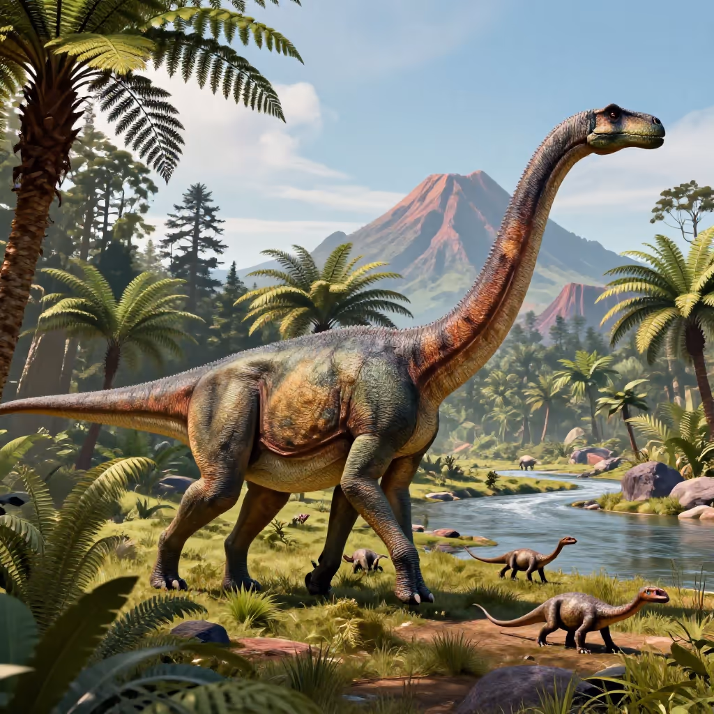 Visual example for Dinosaurier