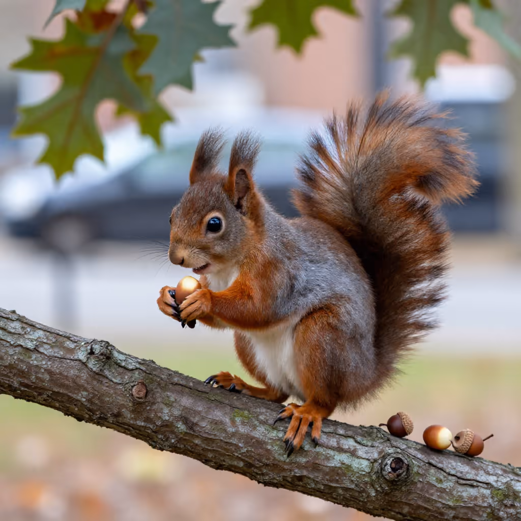 Visual example for Eichhörnchen