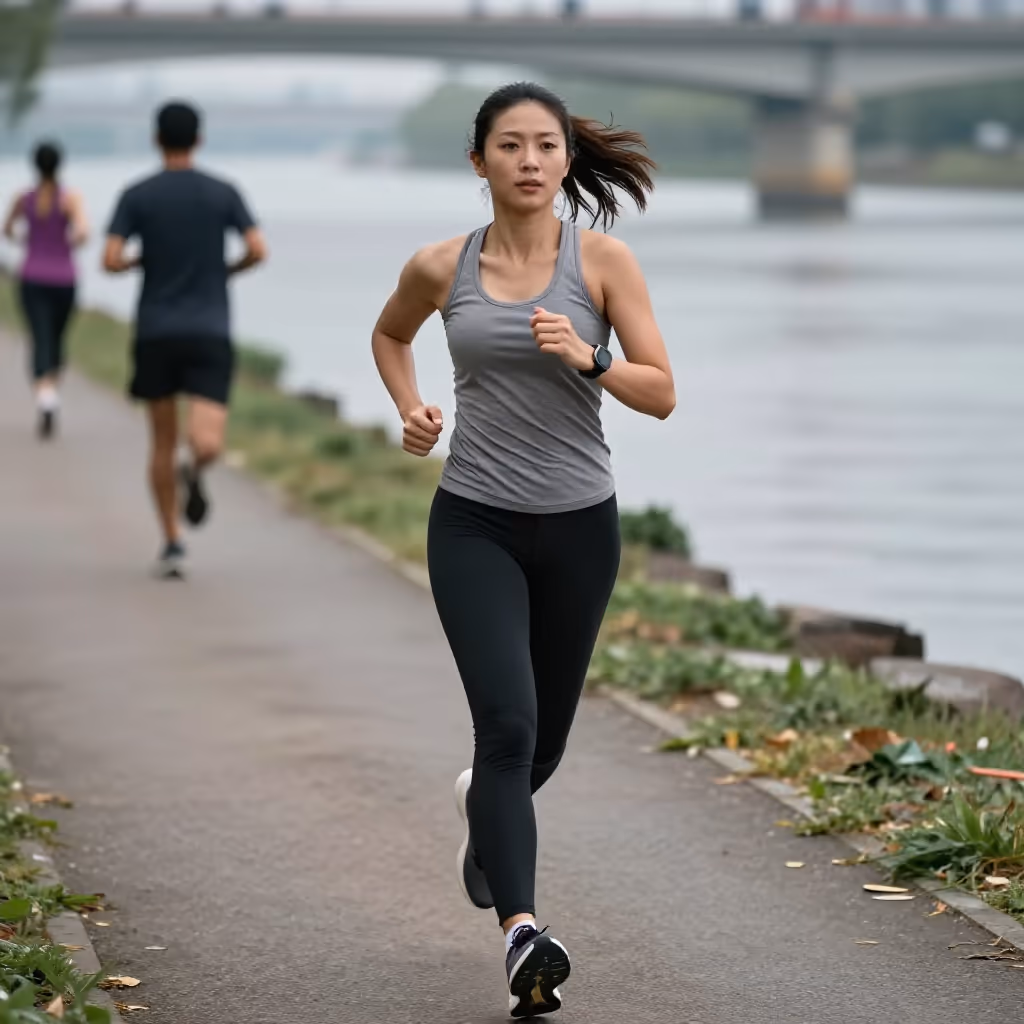 Visual example for Running: das Running