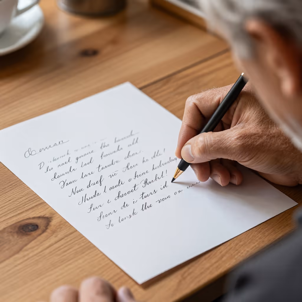 Visual example for Schriftzug: der Schriftzug