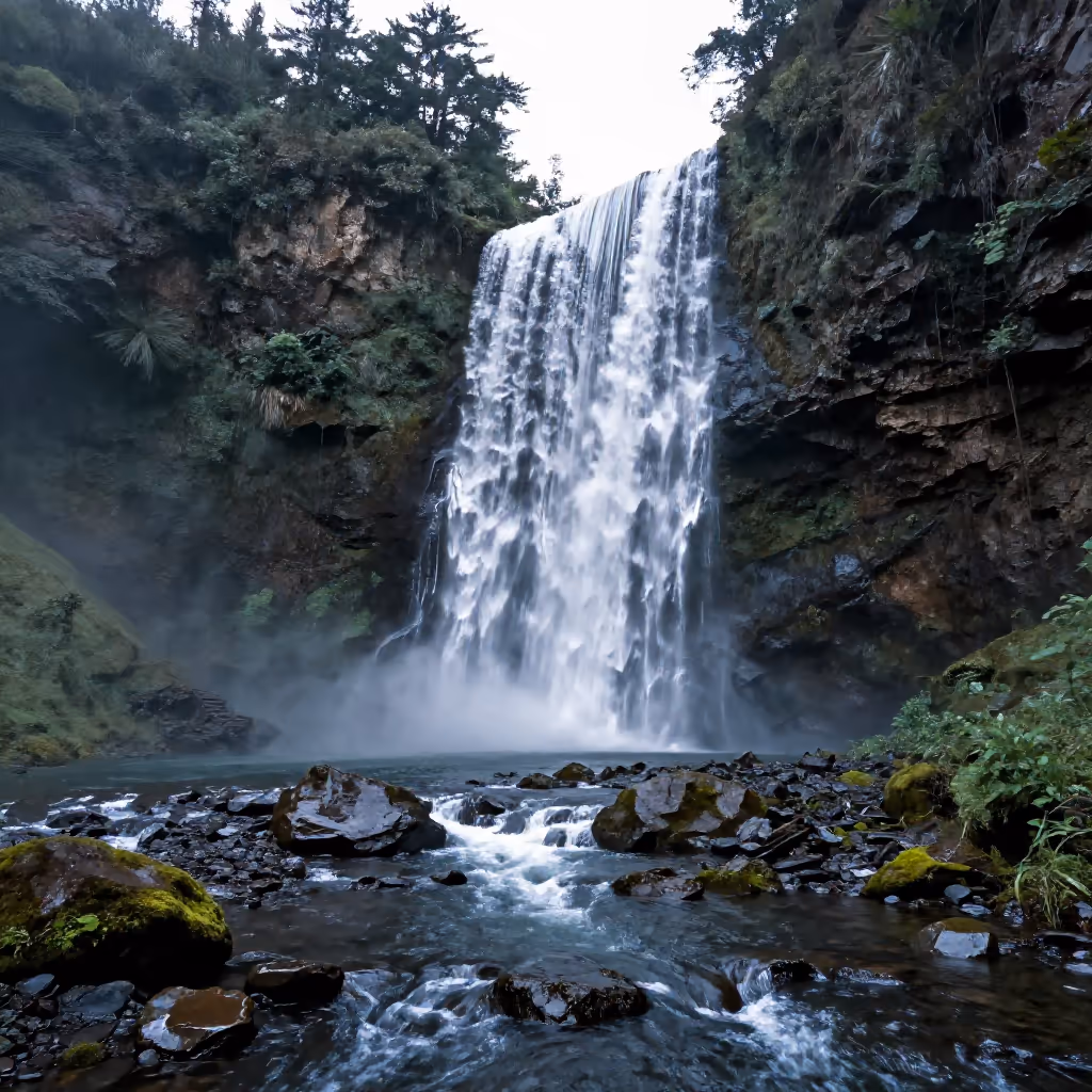 Visual example for Wasserfall: der Wasserfall
