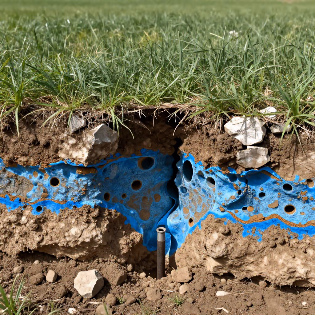Visual example for Grundwasser: das Grundwasser