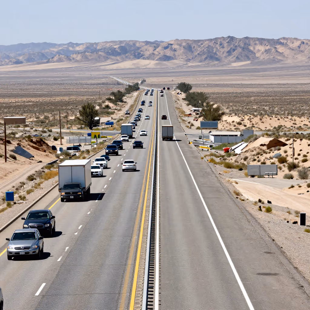Visual example for Highway: der Highway