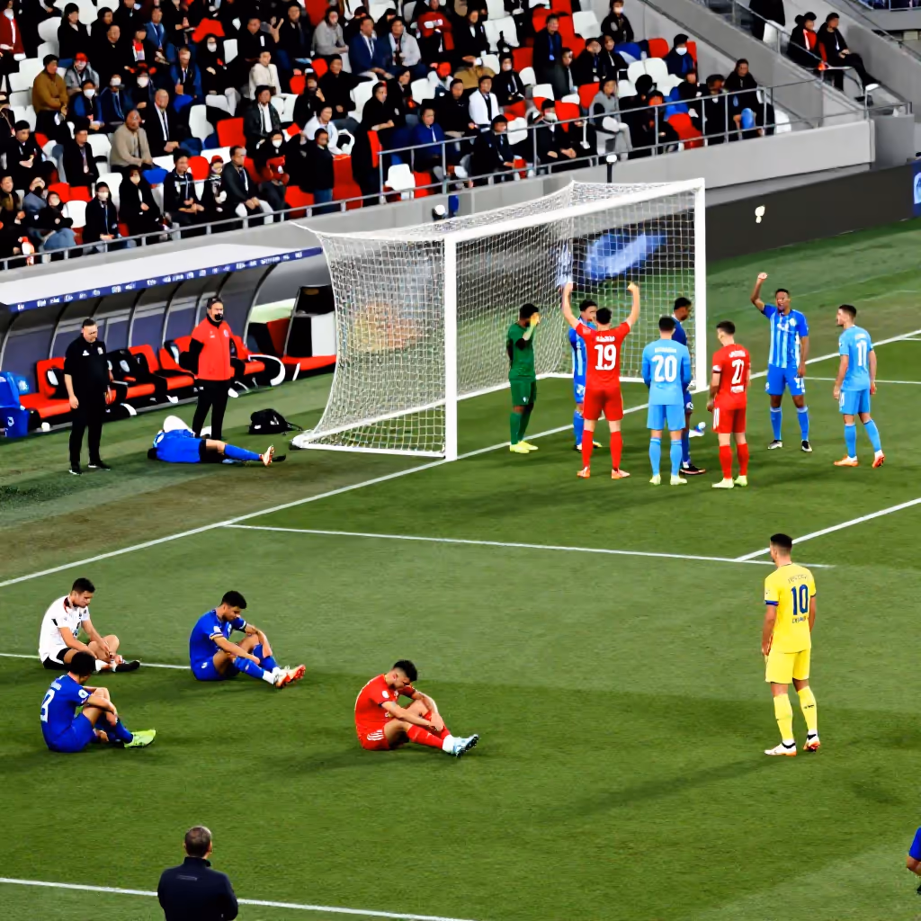 Visual example for Relegation: die Relegation